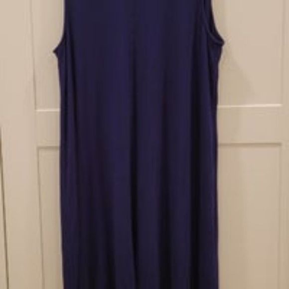 Time and Tru Women's Sleeveless Swing Dresses | 2 Pack - Picture 1 of 4